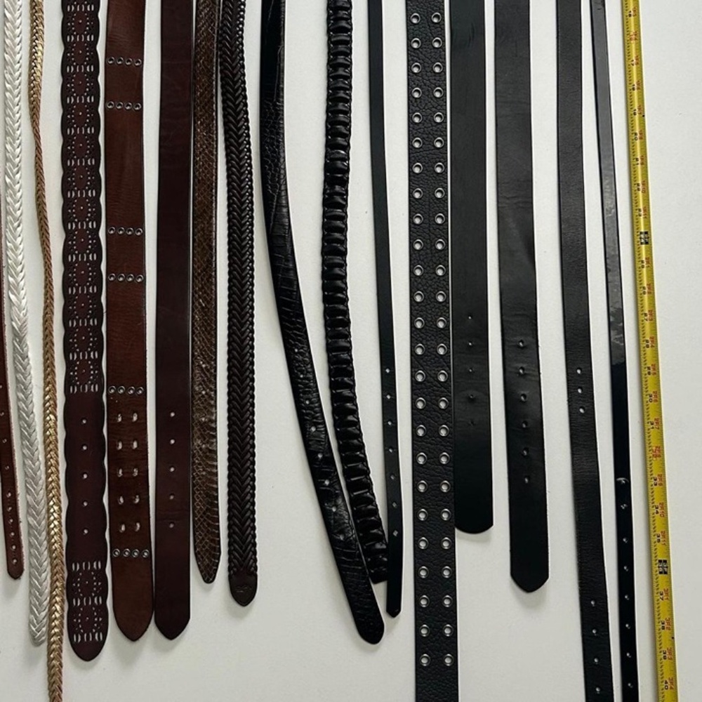 Anthropologie Ralph Lauren Lucky Brand  Via Spiga  Vintage Belt Collection Lot - Picture 6 of 8